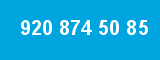 920 874 50 85